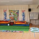 このような設営でパフォーマンスします。